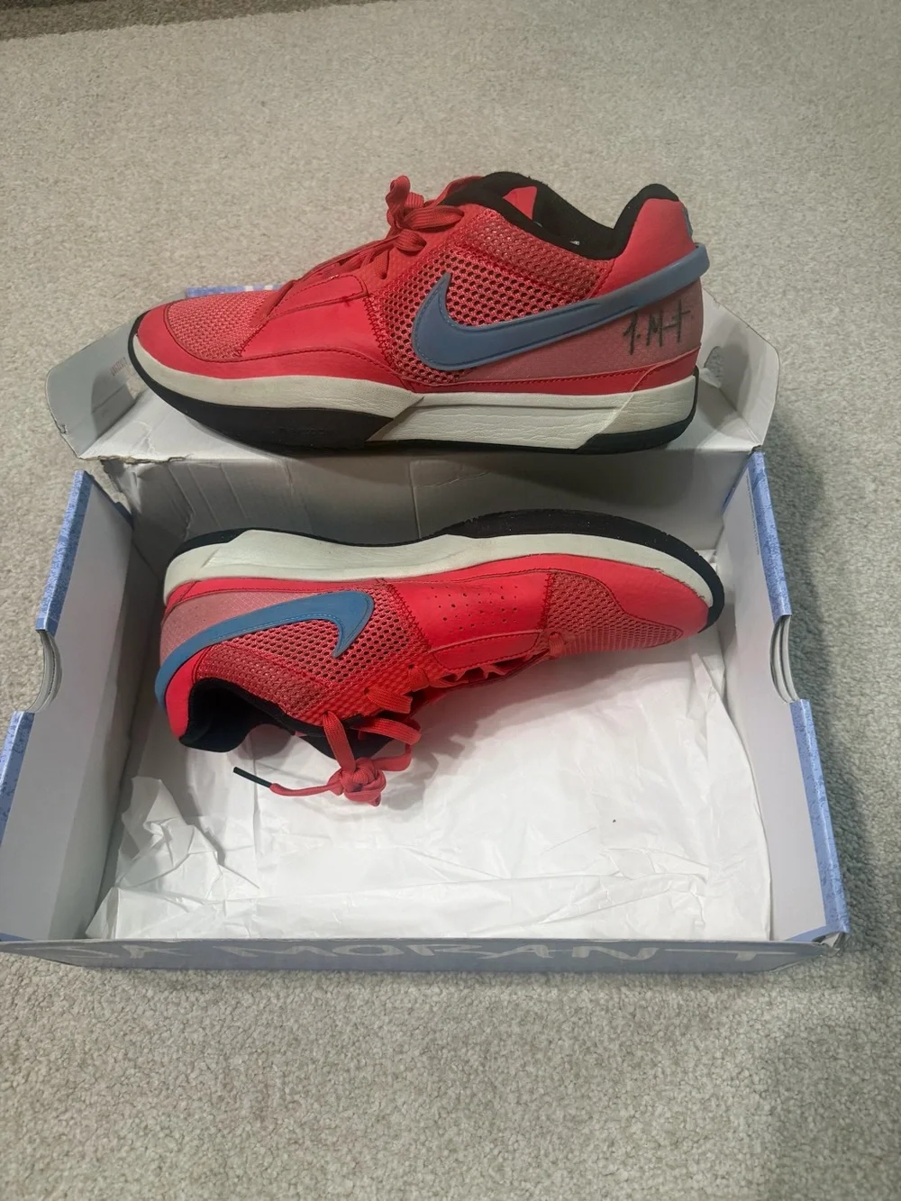 Nike Ja 1s with original Shoe Box